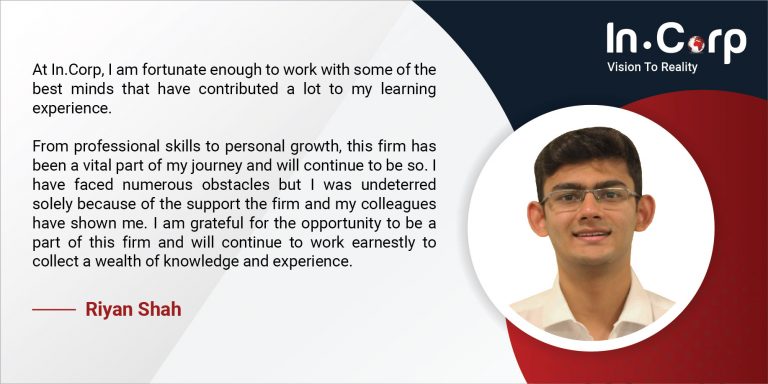 Incorp Testimonial - Riyan Shah