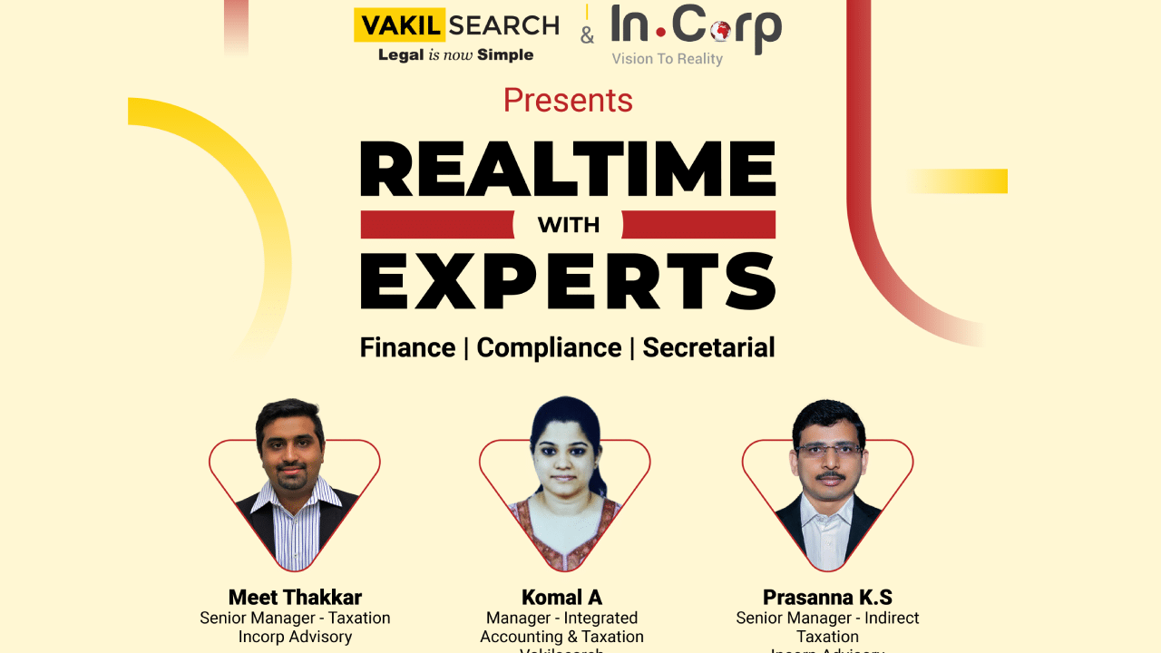 Ask our GST experts LIVE